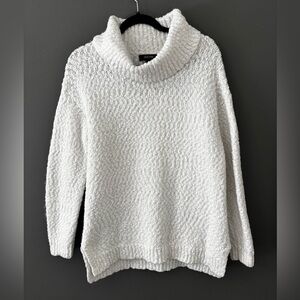 Kenneth Cole Reaction Soft White Cowl Neck Sweater